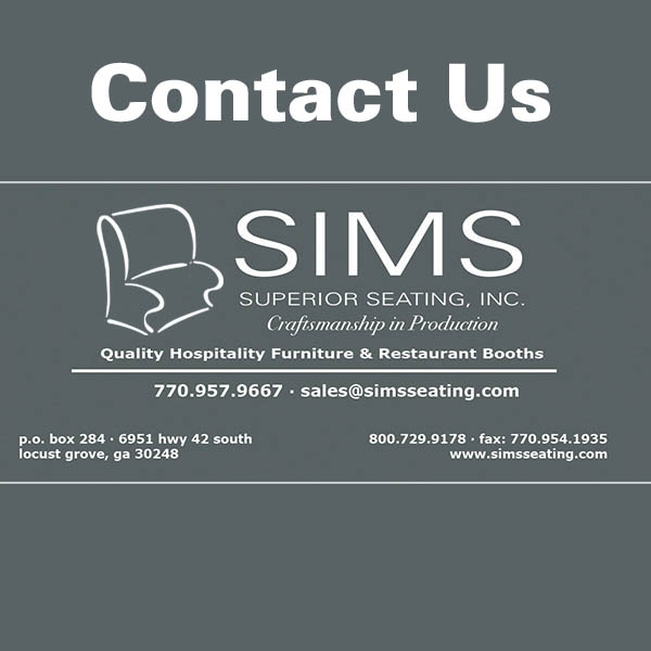 SIMS Superior Seating | Restaurant Seating | Hospitality Furniture